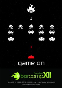BCB12 PosterMash Entry - Space Invaders